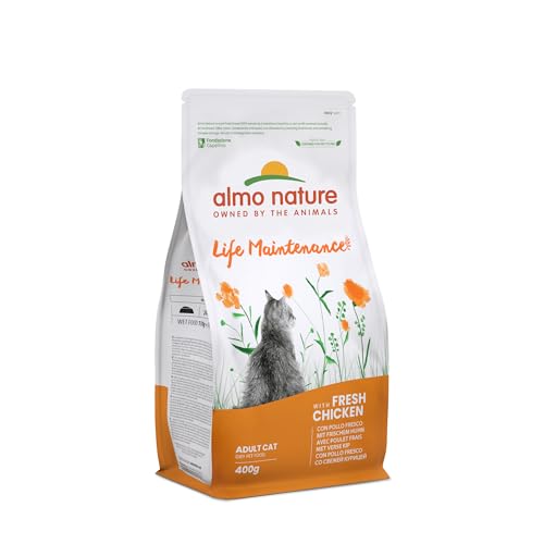 almo nature Holistic Trockenfutter für Erwachsene, Huhn und Reis, 400 g von almo nature