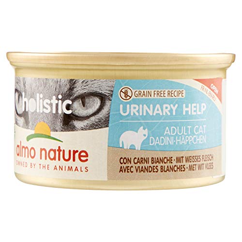 almo nature Katzenfutter nass Holistic Urinary Help mit weissem Fleisch 85g, 1er Pack (1 x 0.098 kilograms) von almo nature