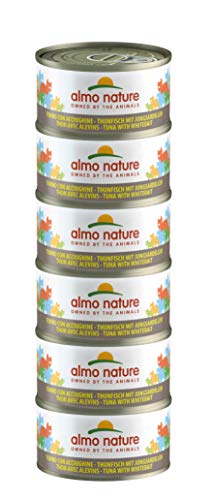 almo nature Megapack Katzenfutter nass - Thunfisch Mit Jungsardellen - 6er Pack (6x70g) von almo nature