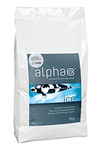 KOIFUTTER alpha ice - koinutrition one step ahead - absinkendes Winterfutter für Koi, 15 kg von alpha Koifutter