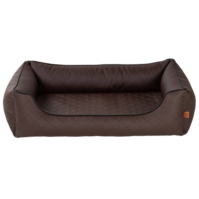 alsa-brand Hundebett Delta Ortho braun, Maße: ca. 100 x 70 cm von alsa-brand