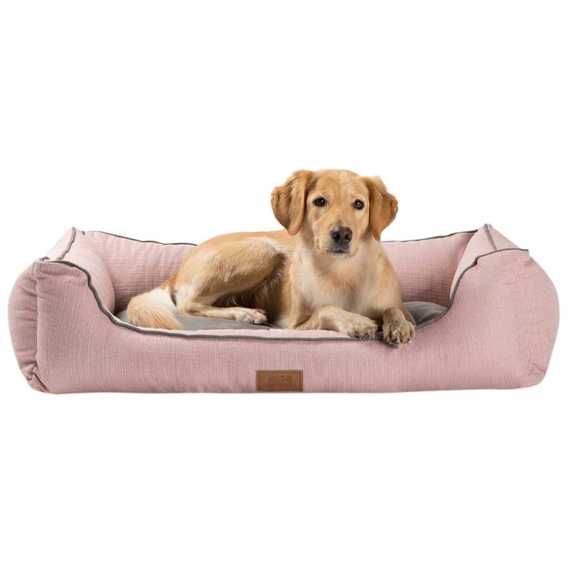 alsa-brand Hundebett Rom rosa, Außenmaße: ca. 100 x 80 x 27 cm von alsa-brand