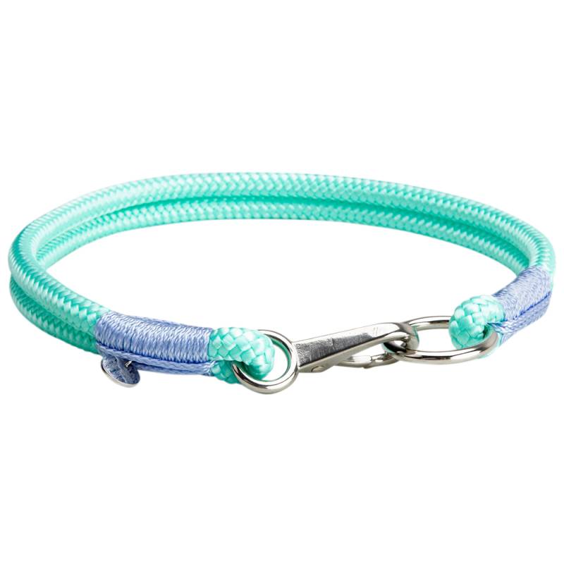 alsa-brand Hundehalsband Bolle mint-flieder, Länge: ca. 35 cm, Durchmesser:  2 x ca. 8 mm von alsa-brand