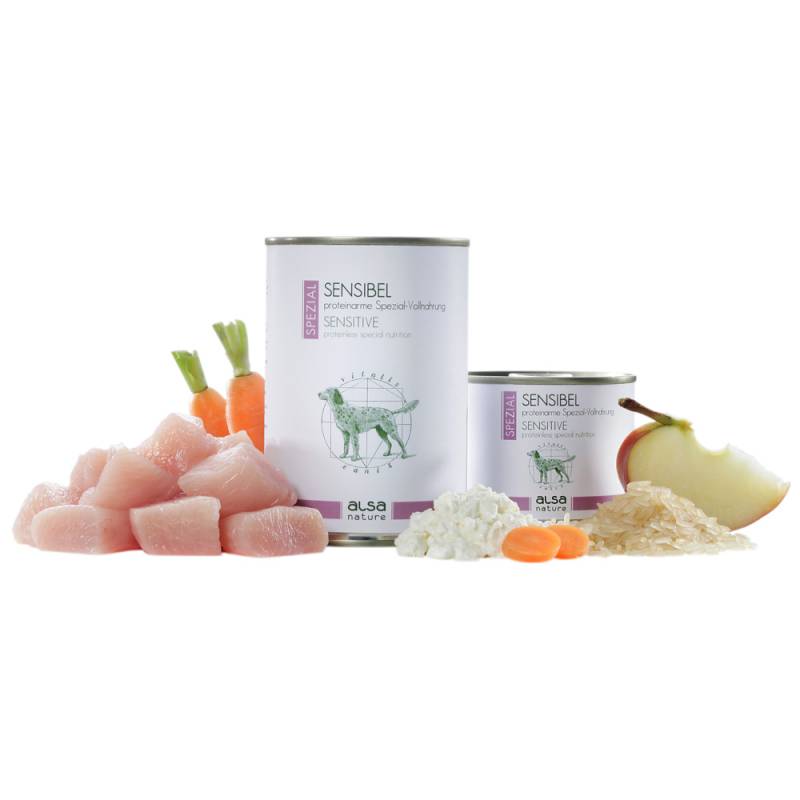 alsa-nature SPEZIAL Sensibel, Anzahl: 200 g, 200 g, Hundefutter nass von alsa-nature