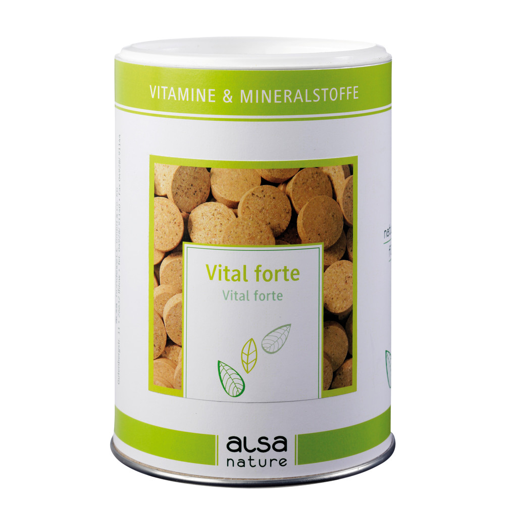 alsa-nature Vital forte, Inhalt: 900 g, Anzahl: 450 Tabletten alsa-nature Vital forte, Inhalt: 900 g, Anzahl: 450 Tabletten von alsa-nature