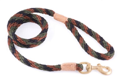 alvalley Nylon Snap Leine für Hunde 13 mm x 4 ft, XS, Camouflage von alvalley