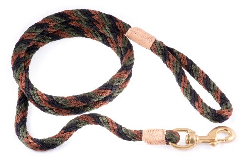 alvalley Nylon Snap Leine für Hunde 13 mm x 6 ft, X-Small, Camouflage von alvalley