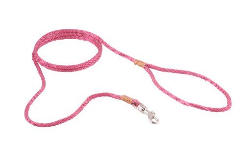 alvalley Nylon Snap Leine für Hunde 4 mm x 4 ft, XL, Wild Rose von alvalley