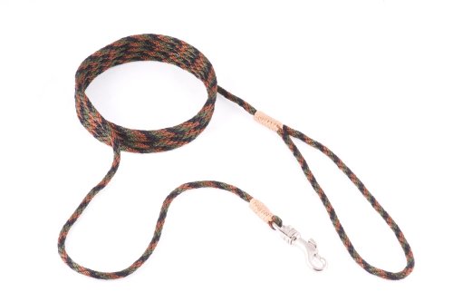 alvalley Nylon Snap Trainingsleine für Hunde 4 mm x 6 ft, X-Small, Camouflage von alvalley