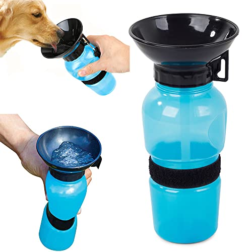 Tragbare Katze Hund Haustier Wasserflasche Trinkbecher Welpe Reisen Trinkbrunnen von amaraglobal