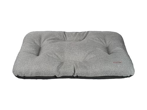 Amiplay Hundekissen/Katzenkissen Rechteck Palermo M/L/XL (XL 95 x 75 x 10 cm, Hellgrau) von Amiplay