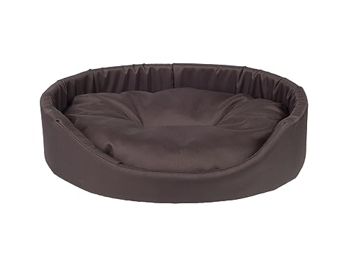 Amiplay Hundeliegeplatz/Katzenliegeplatz Oval Basic - hundebett,Waschbar, Ideal für Große Hunde und Mittelgroße Hunde, Strapazierfähiges Hundekissen mit Synthetischen Daunen und Schaumstoff von Amiplay