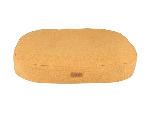 Amiplay Montana Hochwertige Hundematratze & Katzenmatratze Oval, Waschbar, Ideal für Grosse Hunde, Mittelgroße Hunde - Robust und Langlebig, Orthopädische Hundebett & Katzenbett von Amiplay