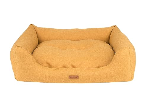 amiplay Hundesofa, Katzensofa Montana (M 68 [x] x 56 [y] x 18 [h] cm, Gelb) von amiplay