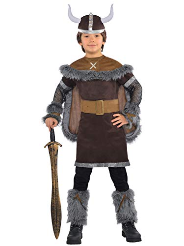 set high (PKT) (999661) Child Boys Viking Warrior Fancy Dress Costume (6-8 Years) von amscan