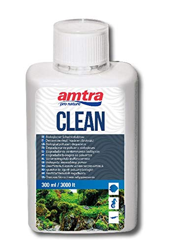 Amtra Pro Nature Aquarium-Wasserpflege, biologischer Schadstoffabbau, 300ml, Süßwasser & Meerwasser von amtra pro nature