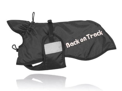 Back on Track Hundemantel, Schwarz, Noir(BL), 34 von animo concept