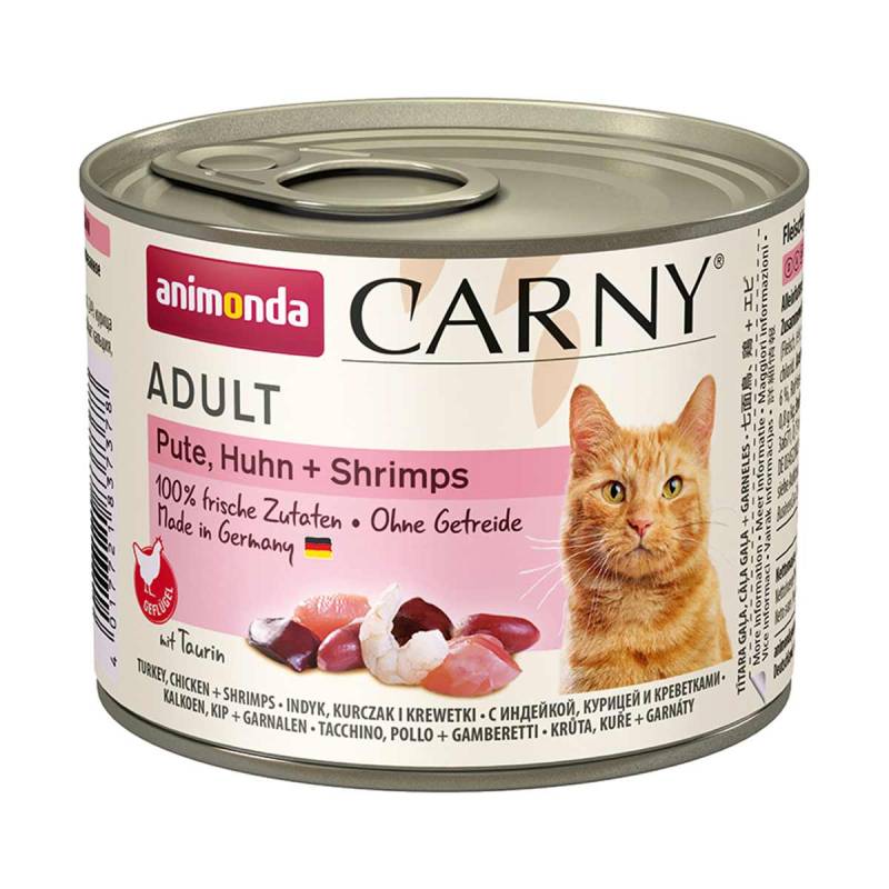 animonda Carny Adult Pute, Huhn und Shrimps 6x200g von animonda Carny