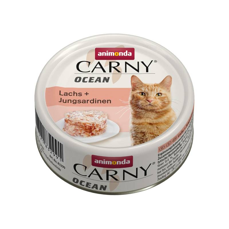 animonda Carny Ocean Lachs und Jungsardinen 12x80g von animonda Carny