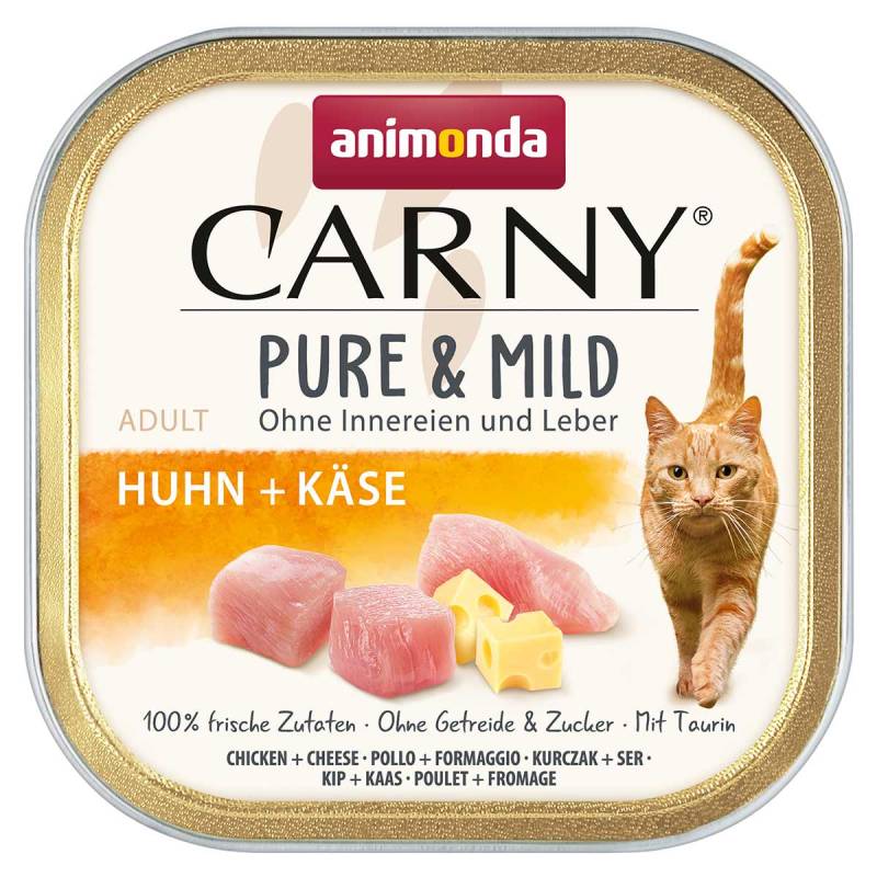 animonda Carny Pure & Mild Adult Huhn + Käse 32x100g von animonda Carny