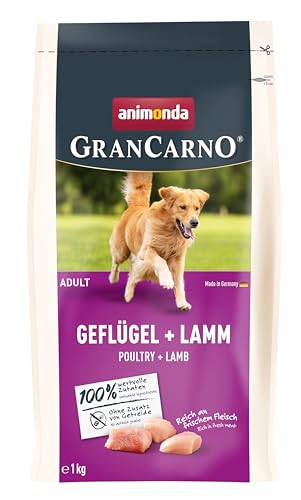 animonda GranCarno Adult Geflügel + Lamm 4 x 1 kg von animonda GranCarno