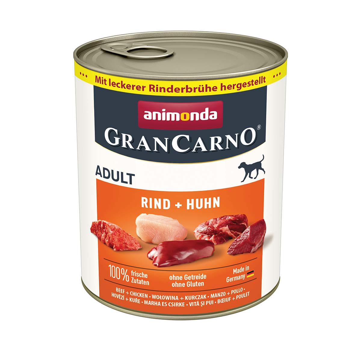 animonda GranCarno Adult mit Rind und Huhn 6x800g von animonda GranCarno