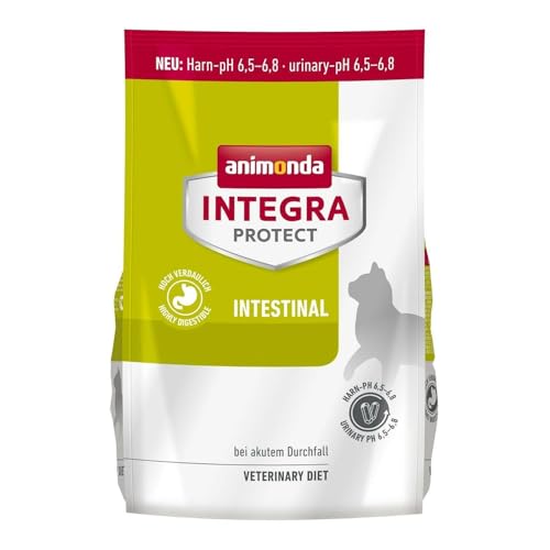 INTEGRA PROTECT Katzenfutter Intestinal (1 x 1,2kg), von Veterinären empfohlen, Hochwertiges Ergänzungstrockenfutter für erwachsene Katzen von animonda von Animonda Integra Protect