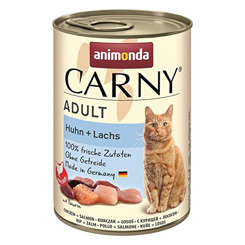 Animonda Carny Adult Huhn & Lachs 400g (Menge: 6 Je Bestelleinheit) von animonda Vom Feinsten