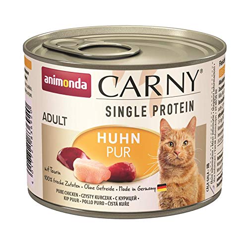 Animonda Carny Adult Single Protein Huhn 200g (Menge: 6 Je Bestelleinheit) von animonda Vom Feinsten