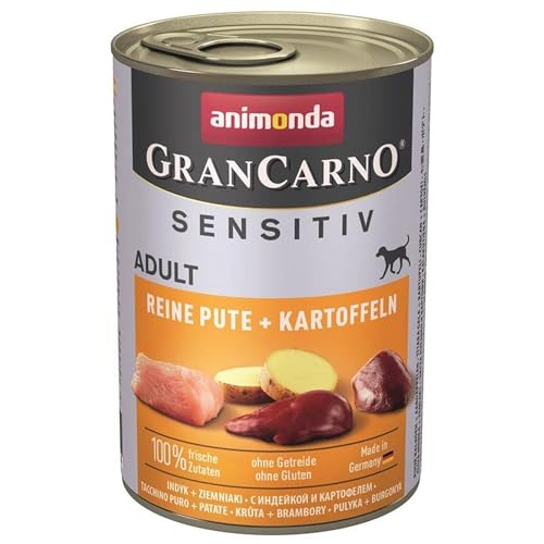 Animonda Gran Carno Sensitiv, Pute+Kartoffeln 400 g von animonda Vom Feinsten