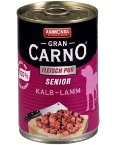 Animonda GranCarno Adult Kalb & Lamm 400g von animonda Vom Feinsten