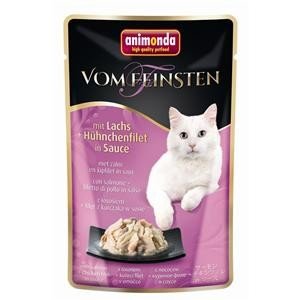 Animonda vom Feinsten mit Lachs&Hühnerfilet 50g - Sie erhalten 18 Packung/en; Packungsinhalt 50 g von animonda Vom Feinsten