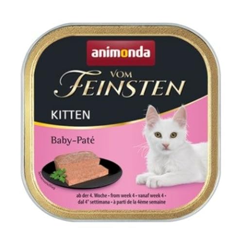 V.Feinsten Baby Pate Tail / 32 Nassfutter für Katzen, Animonda Petfood, Animanda Katze, 100 g von animonda Vom Feinsten