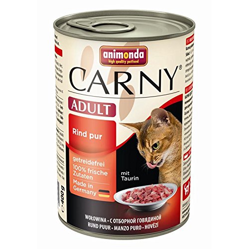 animonda Cat Dose Carny Adult Rind pur | 6x400g von animonda Vom Feinsten