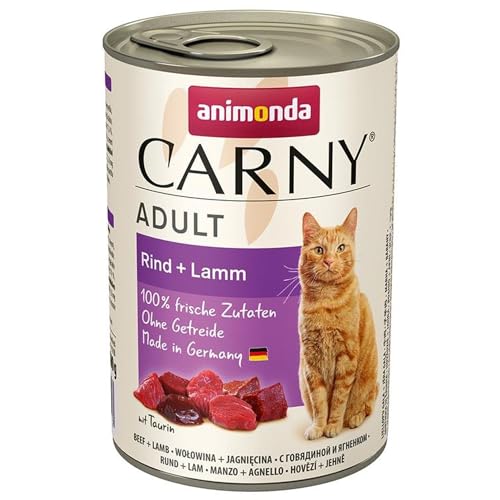 animonda Cat Dose Carny Adult Rind & Lamm | 6X 400g von animonda Vom Feinsten