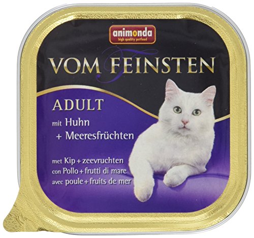 vom Feinsten Katzenfutter nass mit Pute in Tomatensauce (32 x 100g), Katzenfutter nass ohne Getreide und Zucker von animonda, mitfrischen, fleischlichen Zutaten von animonda Vom Feinsten