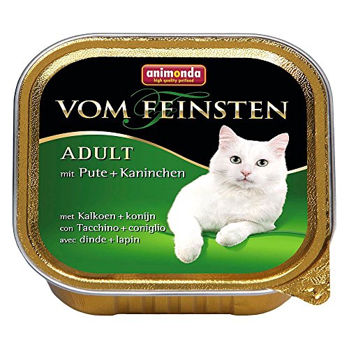 Animonda vom feinsten Nassfutter Katze Adult - mit Rind + Kartoffeln 32 x 100g - hochwertiges premiere Katzenfutter Nass getreidefrei - Katze Katzen Nassfutter für Katzen Katzennassfutter Futter von animonda Vom Feinsten