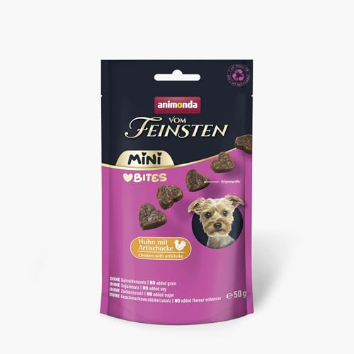 animonda Vom Feinsten Adult Mini Love Bites Huhn mit Artischocke 10 x 50 g von animonda Vom Feinsten