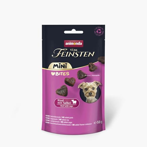 animonda Vom Feinsten Adult Mini Love Bites Rind mit Salbei 10 x 50 g von animonda Vom Feinsten