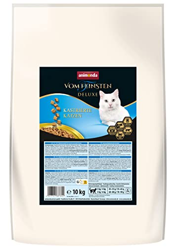 animonda Vom Feinsten Deluxe Adult Katzenfutter, Trockenfutter für kastrierte Katzen, aus Geflügel, 10 kg von animonda Vom Feinsten