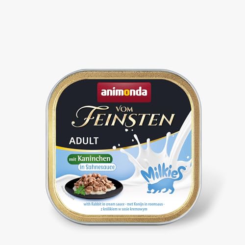 animonda Vom Feinsten mit Kaninchen in Sahnesauce | 32x 100g von animonda Vom Feinsten