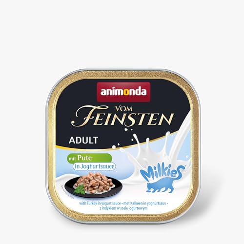 animonda Vom Feinsten mit Pute in Joghurtsauce | 32x 100g von animonda Vom Feinsten