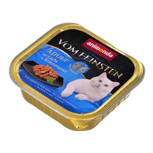 animonda vom Feinsten Adult - Lachs getreidefrei - 32 x 100 g von animonda Vom Feinsten