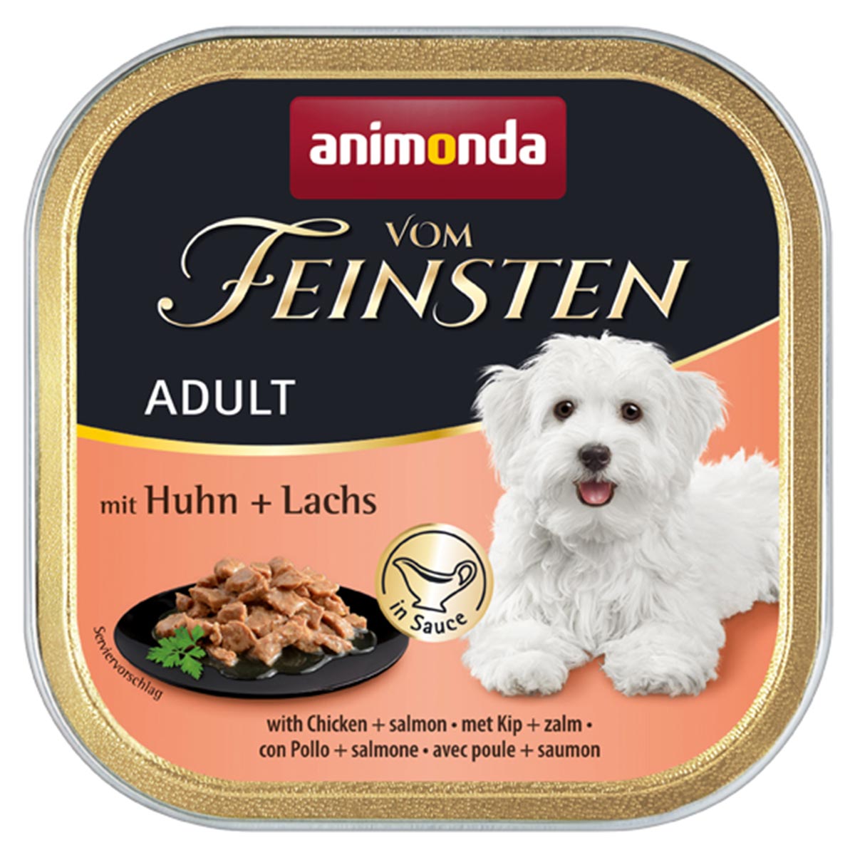 animonda vom Feinsten Adult Huhn & Lachs in Sauce 22x150g animonda vom Feinsten Adult Huhn & Lachs in Sauce 22x150g von animonda vom Feinsten