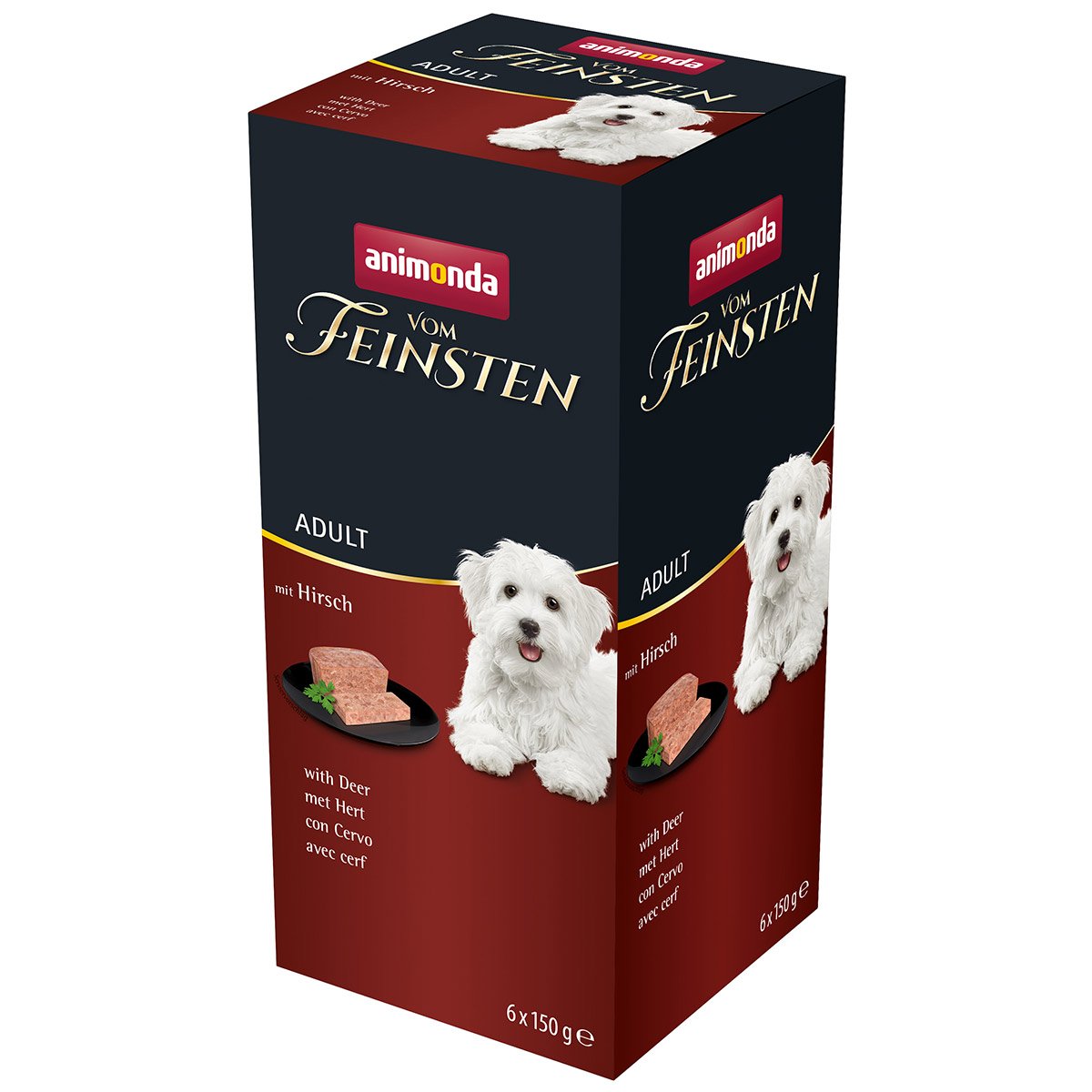 animonda vom Feinsten Adult mit Hirsch 18x150g von animonda vom Feinsten