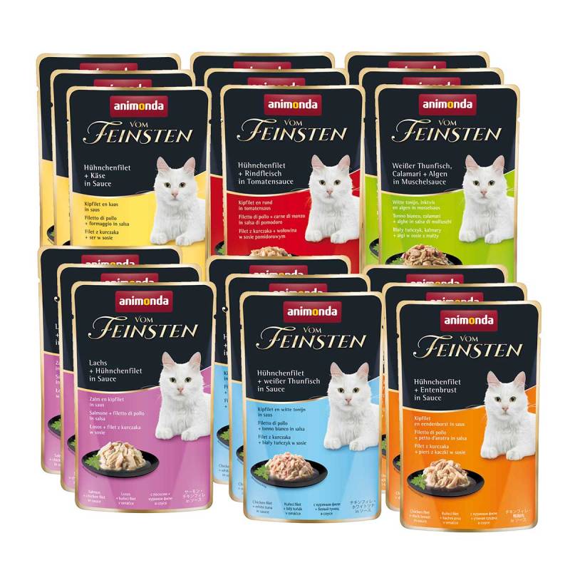 animonda vom Feinsten Mixpaket 18x50g von animonda vom Feinsten