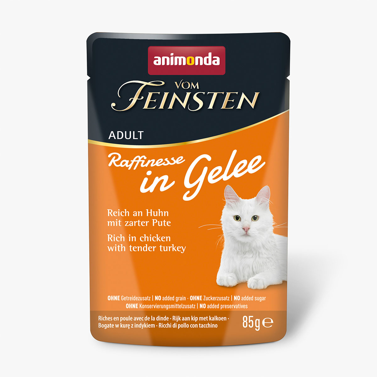 animonda vom Feinsten Raffinesse Gelee Huhn und Pute 24x85g animonda vom Feinsten Raffinesse Gelee Huhn und Pute 24x85g von animonda vom Feinsten