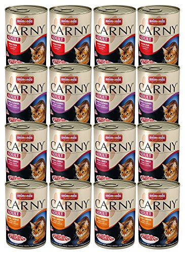 Ani. Cat Dose Megapack Carny Adult 12x400g Mix 1 von animonda Vom Feinsten