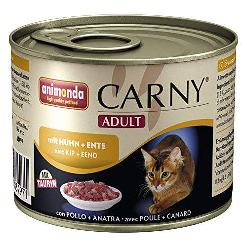 Animonda Carny Adult Fleisch Menue, 12er Pack (12 x 200 g) von animonda Carny