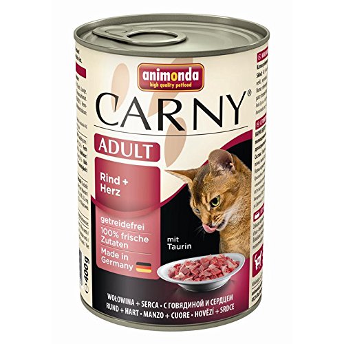 animonda Cat Dose Carny Adult Rind & Herz | 6x400g animonda Cat Dose Carny Adult Rind & Herz | 6x400g von animonda